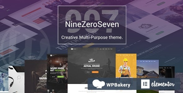 907 Theme - Responsive Multi-Purpose WordPress