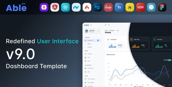 Able Pro Material Dashboard Template