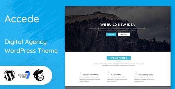 Accede Digital Agency WordPress Theme