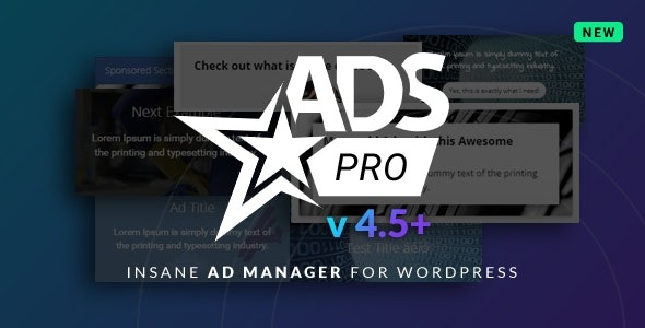 Ads Pro Plugin Multi-Purpose WordPress Advertising Manager