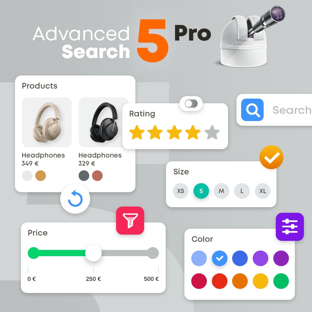 Advanced Search Pro - Filters & Search Module Prestashop