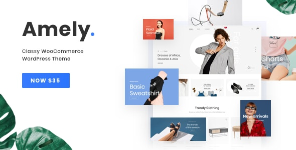 Amely Fashion Shop WordPress Theme for WooCommerce