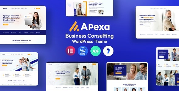 Apexa - Multipurpose Business Consulting WordPress Theme