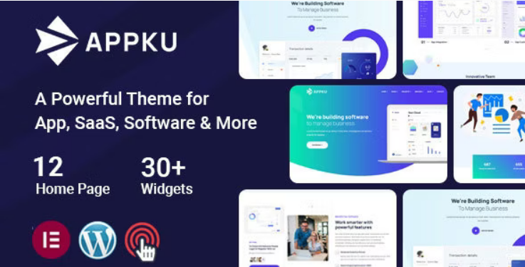 Appku - SaaS Landing Page WordPress Theme