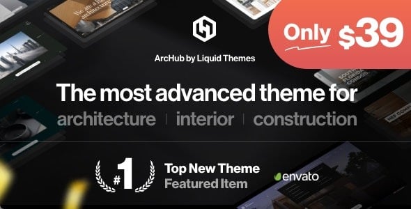 ArcHub - Architecture and Interior Design WordPress Theme