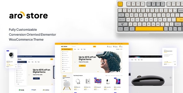 Arostore - Electronics Store WooCommerce Theme