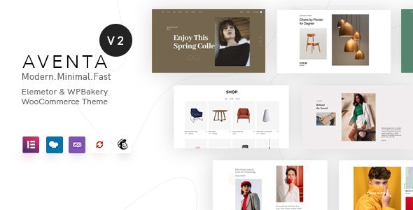 Aventa - Minimal WooCommerce theme