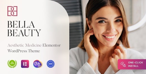 Bella Beauty Aesthetic Medical Clinic WordPress Theme