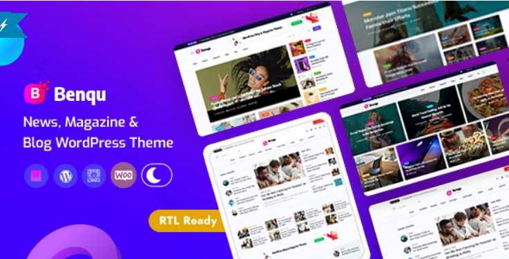 Benqu - News Magazine WordPress Theme