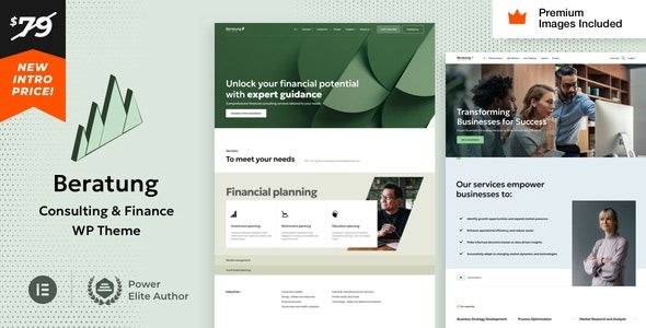 Beratung - Consulting & Finance WordPress Theme