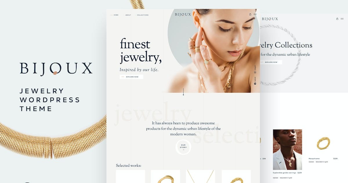 Bijoux Handmade Crafts Jewelry WooCommerce Shop