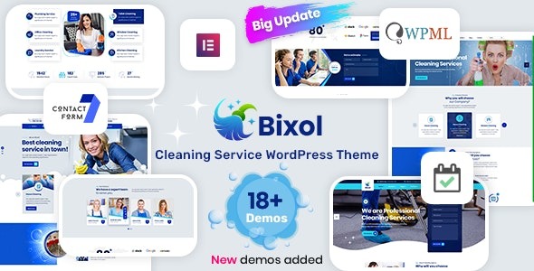 Bixol Cleaning Services WordPress