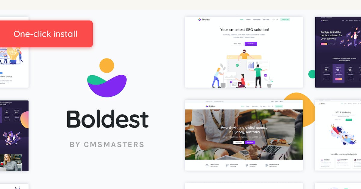 Boldest - Consulting and Marketing Agency Theme