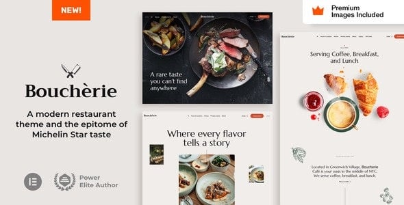 Boucherie - Steakhouse Restaurant and Cafa WordPress Theme