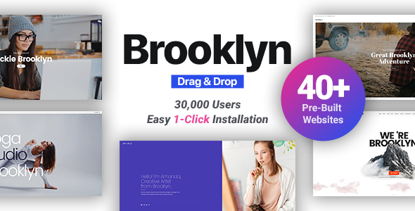 Brooklyn Creative Multi-Purpose Responsive WordPress Theme