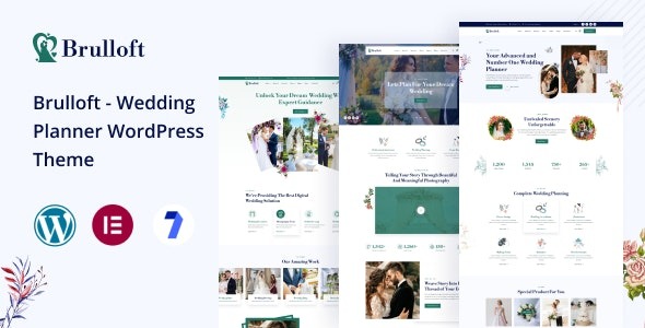 Brulloft Wedding Planner WordPress Theme