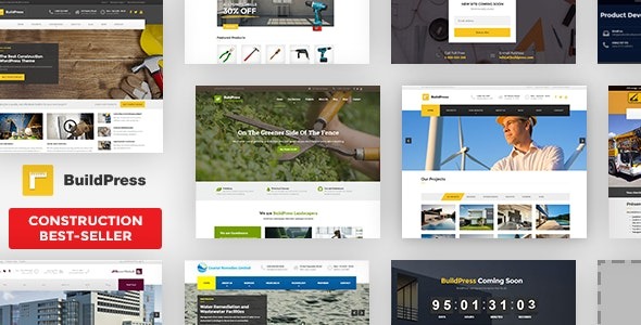 BuildPress Construction Business Wp Theme