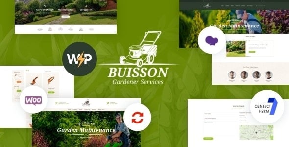 Buisson - Gardening & Landscaping Services WordPress Theme