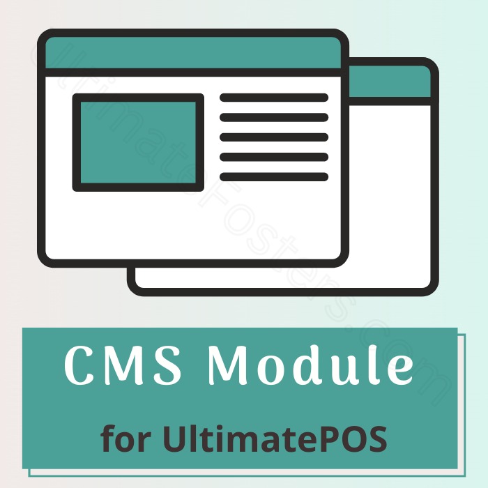 CRM and CMS module for UltimatePOS