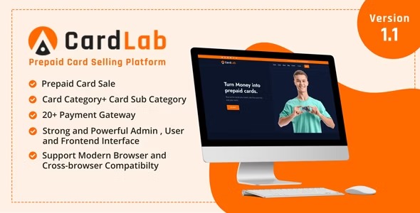 CardLab Prepaid Card Selling Platform