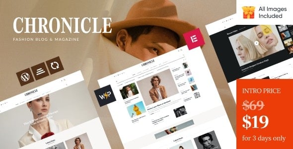 Chronicle - Magazine & Blog WordPress Theme