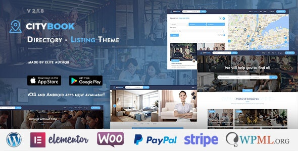 Citybook - Directory & Listing Template