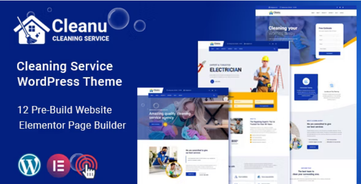 Cleanu - Cleaning Services WordPress Theme