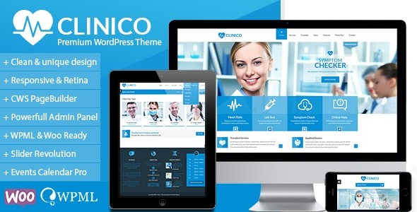 Clinico Premium Medical and Health Theme