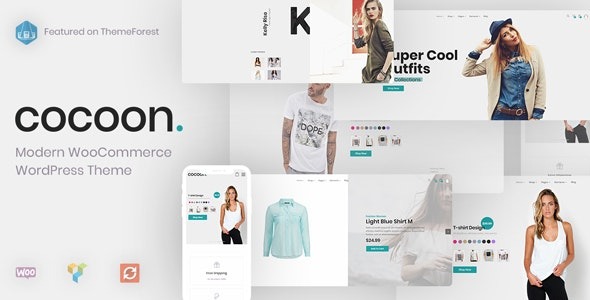 Cocoon Modern WooCommerce WordPress Theme