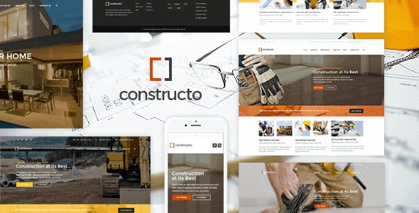 Constructo Construction WordPress Theme