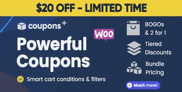 Coupons + Advanced WooCommerce Coupons Plugin