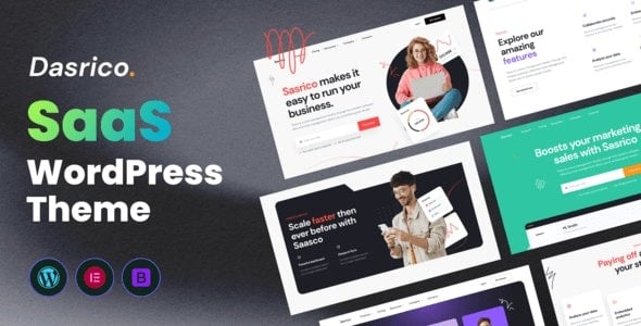 Dasrico SaaS Website WordPress Theme