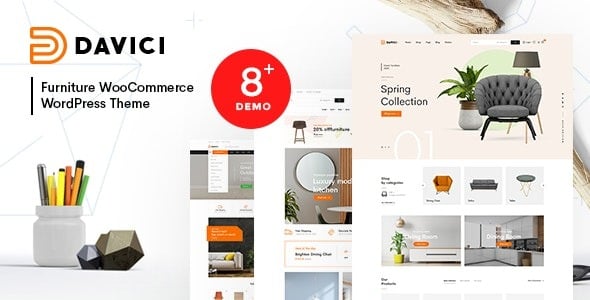 Davici - Furniture WooCommerce WordPress Theme