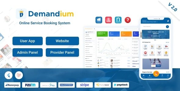 Demandium - Multi Provider On Demand