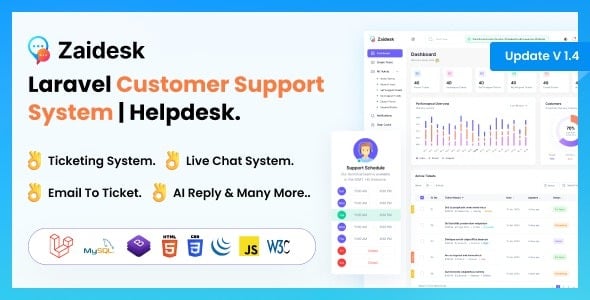 Deskzai - Customer Support System | Helpdesk | Support Ticket [Zaidesk]