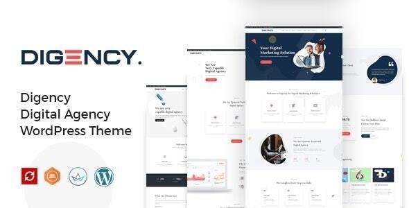 Digency - Multi-Purpose Portfolio WordPress Theme