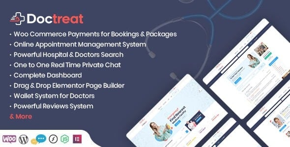 Doctreat - Doctors Directory WordPress Theme [Full Pack]