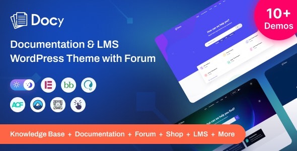 Docy - Documentation and Forum WordPress Theme