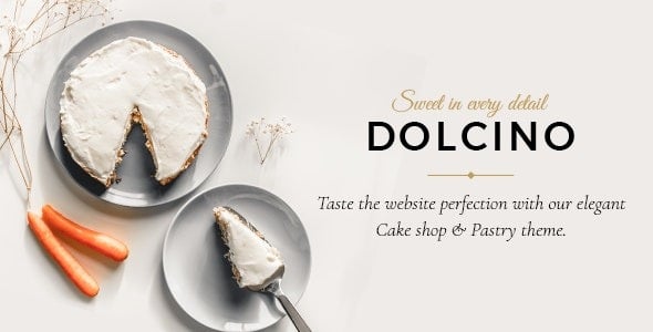 Dolcino - Pastry and Cake Shop Theme