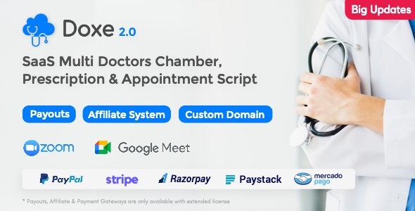 Doxe SaaS Doctors Chamber