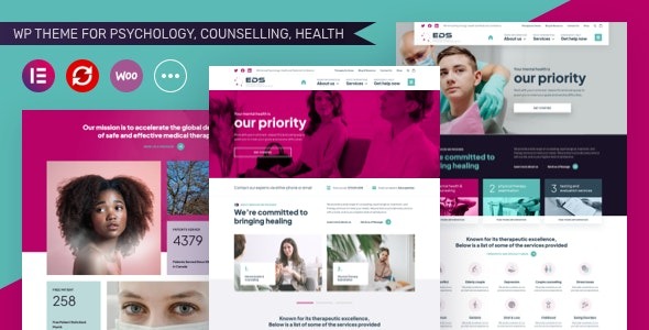 EDS WordPress Theme for Psychology