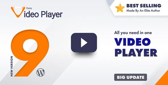 Easy Video Player WordPress Plugin