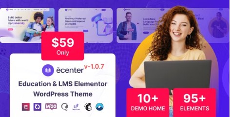 Ecenter - Education WordPress Theme