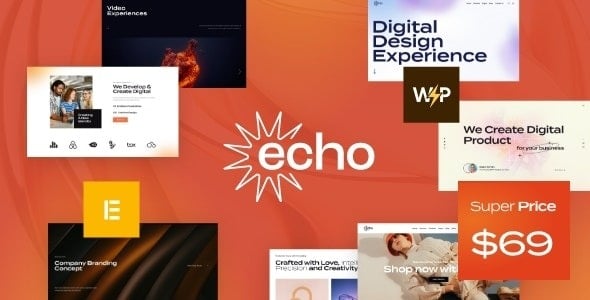 Echo - Digital Marketing & Creative Agency WordPress Theme