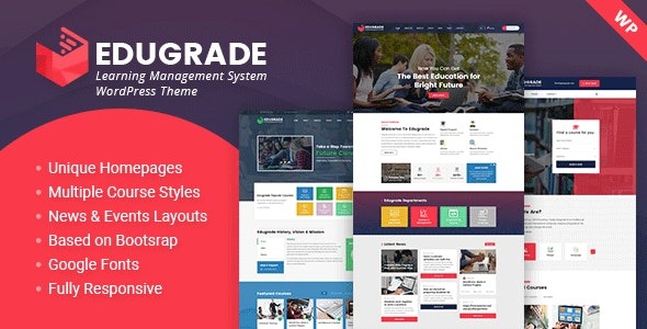 Edugrade Education WordPress Theme