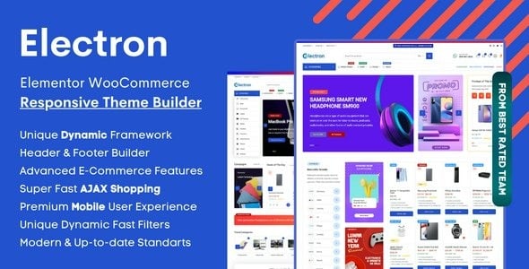 Electron - Elementor Electronics Store WooCommerce Theme