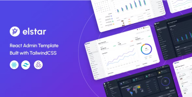 Elstar - React Tailwind Admin Template