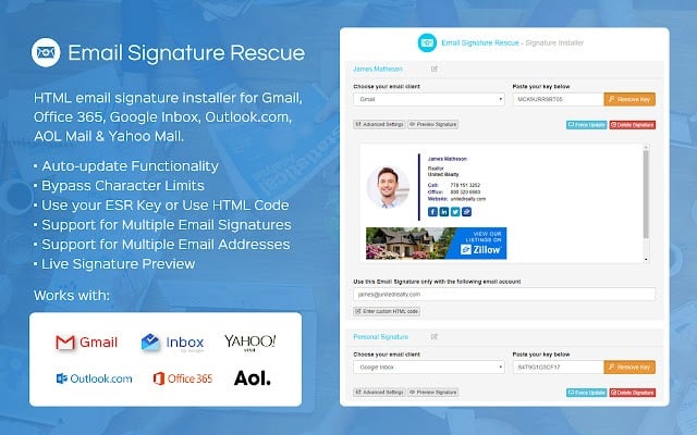 Email Signatures Plugin Forbiolinks ortoolkit update for