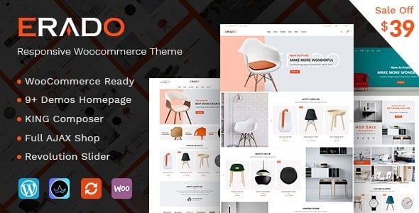 Erado eCommerce WordPress Theme