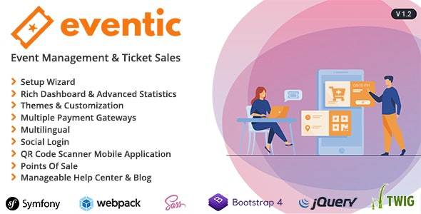 Eventic Ticket Sales and Event Management System